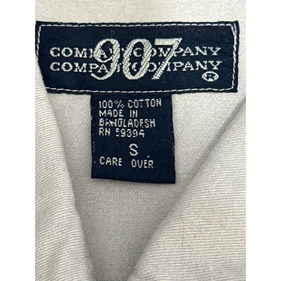 907 Company Small Utility Travel Vest Neutral Cotton Zip Front Functional - Picture 7 of 10